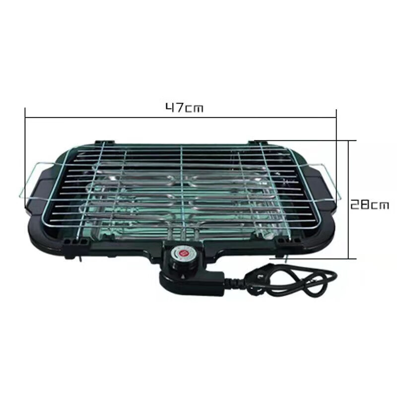 无烟电烧烤炉电烤肉架串烤架韩式不粘大功率电烤盘烤串机批 发 电烤炉