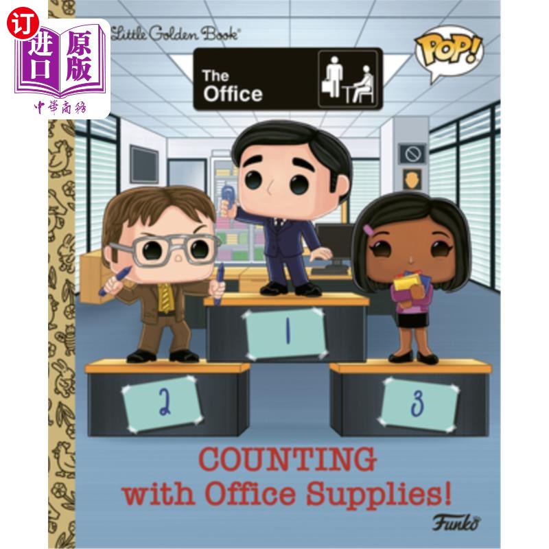 海外直订the office: counting with office supplies! (funko pop!