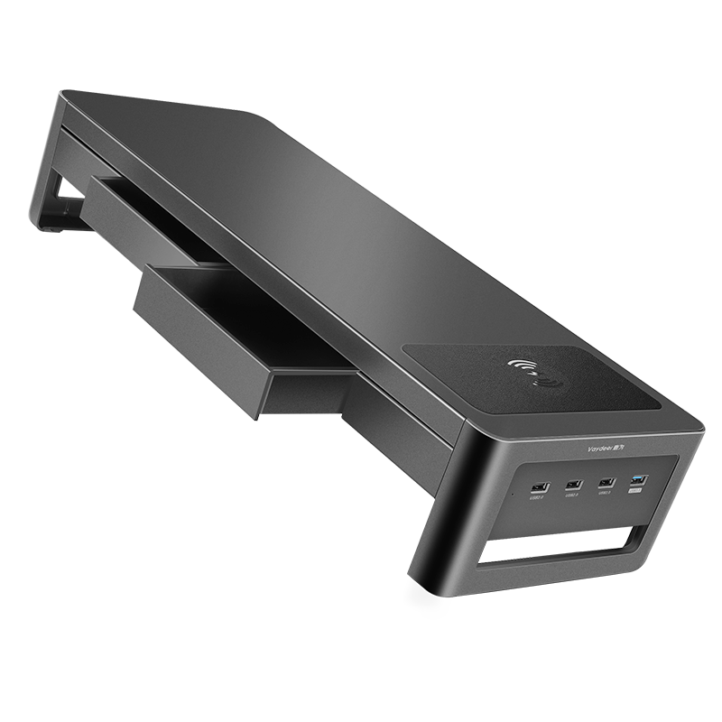 提高办公效率的笔记本配件-鹿为USB收纳底座