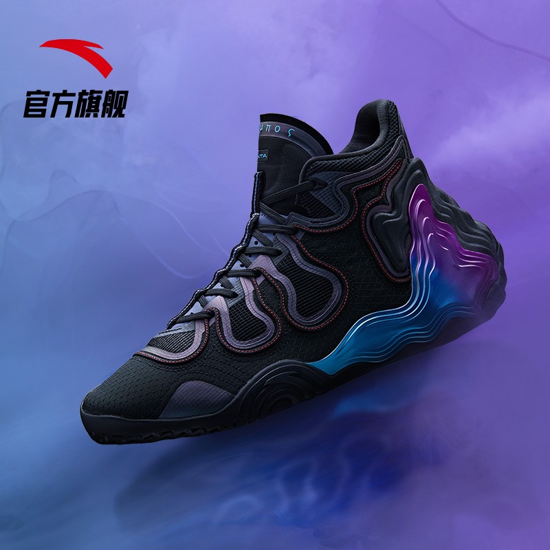 【限量】安踏星标系列星岳篮球鞋男夏季新款实战高帮运动鞋112121818a