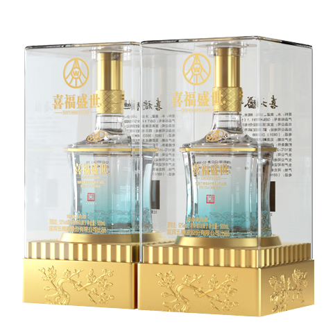 wuliangye/����Һ ϲ��ʢ�� 52�� Ũ���� 500ml 2ƿ 149Ԫ