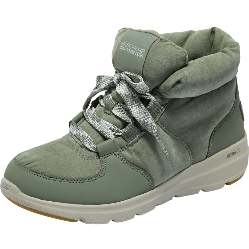 ���ڲ�����˹���棨Skechers�����Ь�ﶬŮѥ��ů��Ͳѩ��ѥ�������ߺ�׸߰�Ь144194