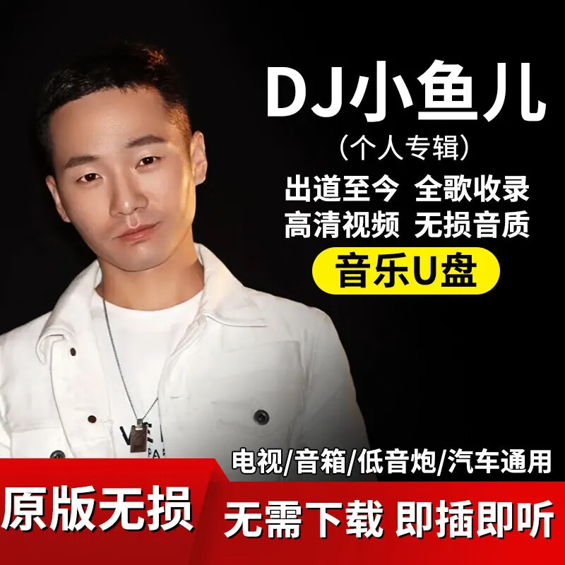 hknldj小鱼儿歌曲车载音乐u盘全歌收录mp3无损音质高清优盘汽车用品