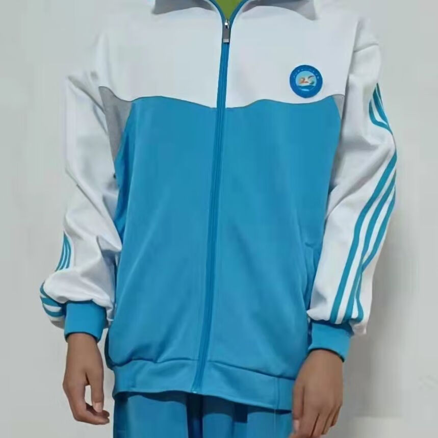 湛江二十五中学校小中高学校春秋款运动装 湛江25中秋冬款长(套装)