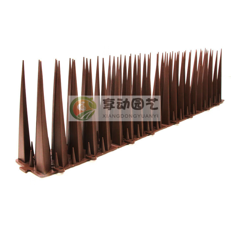 新款10cm防猫刺钉鱼池防野猫刺防鸟刺阳台屋顶防鸽子驱鸟刺 10cm高刺