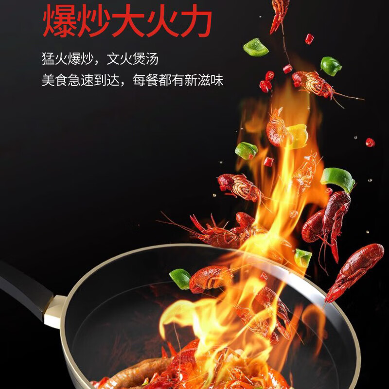 荣胜气电两用灶一边电磁炉一边明火双灶台嵌两用气电灶5.2天然气灶气电两用炉液化气灶 左气5.2KW+右电磁炉+天然气