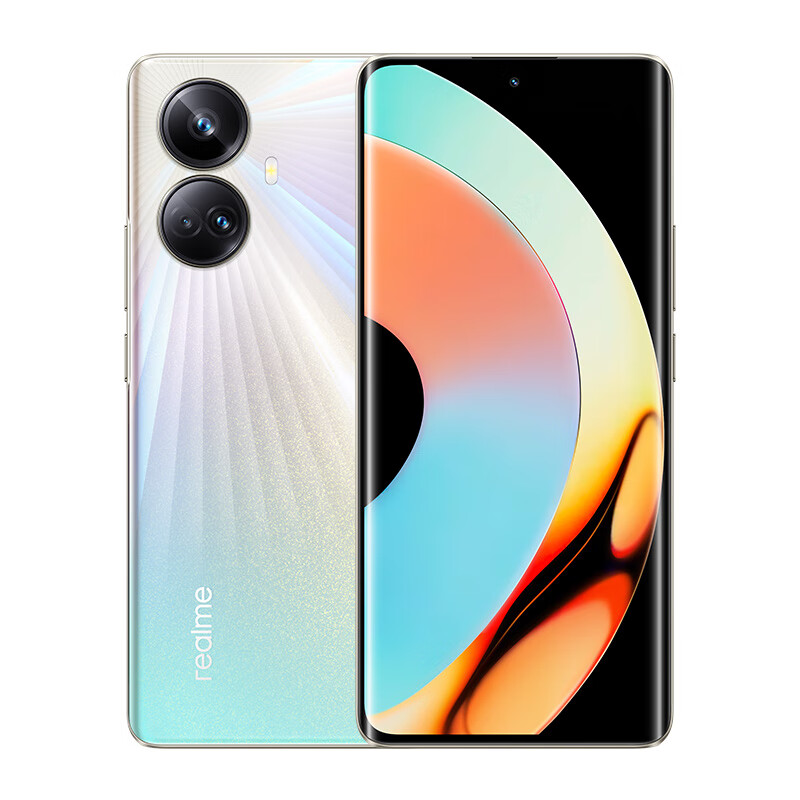 realme真我10 Pro+ 2160Hz旗舰曲面屏* 天玑1080旗舰芯 一亿像素街拍相机 8GB+256GB 星曜之光 5G手机