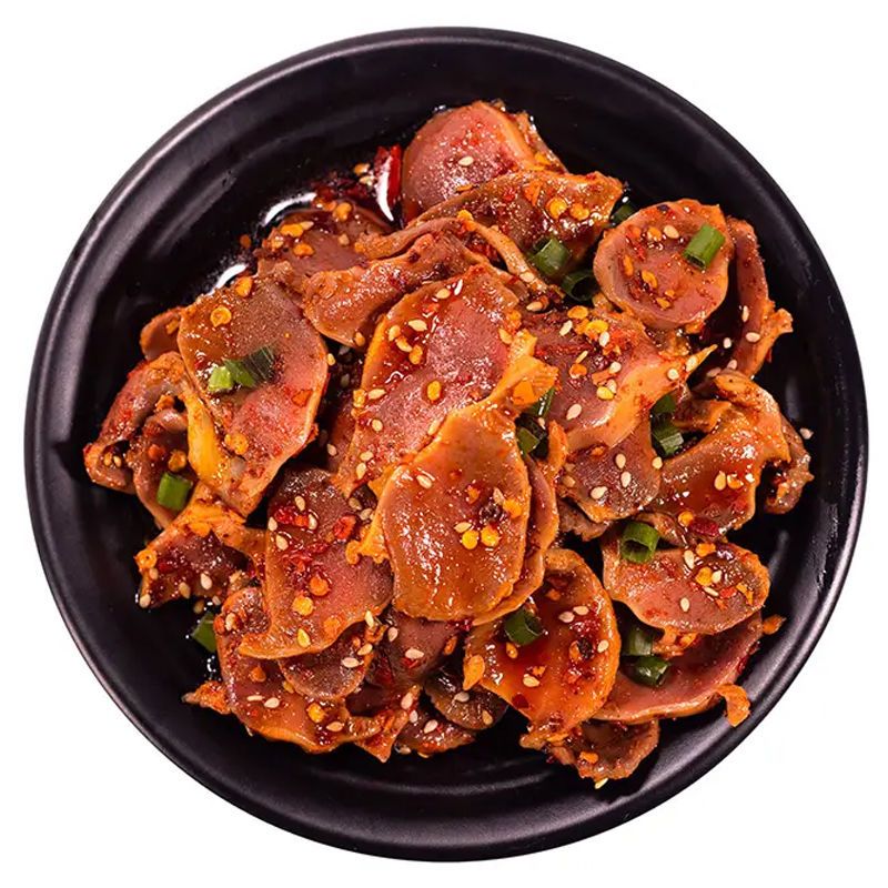 食芳溢网红重庆火锅四川串串 麻辣烫 懒人方便速食麻辣小郡肝 500克郡