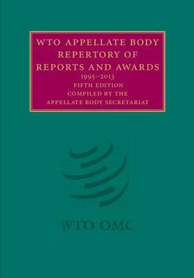 预订wto appellate body repertory of reports and awards 1995-2013