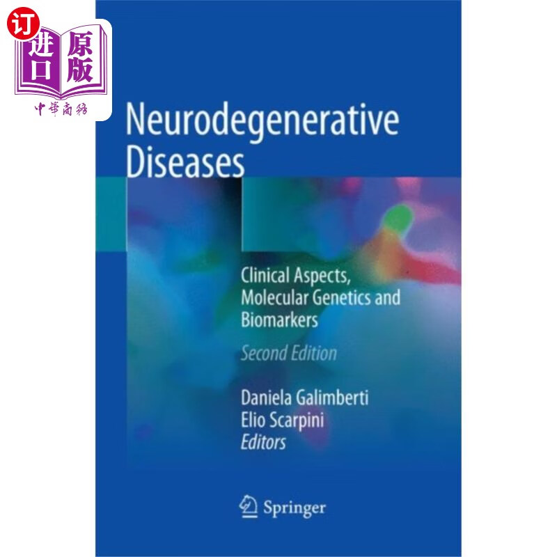 海外直订医药图书neurodegenerative diseases 神经退行性疾病