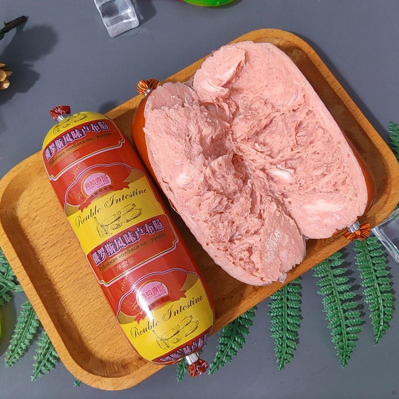 哈藏蒙食品俄罗斯风味卢布肠香肠火腿 网红肠开袋即食熟食下酒菜早餐