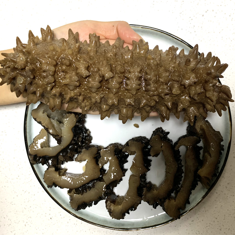 虎钢馋澳洲野生梅花参进口海参干货 深海野生刺参淡干海参500g酒店