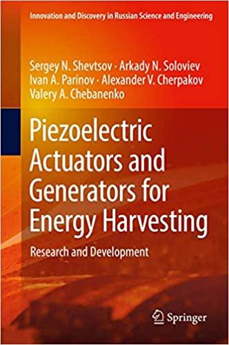 预订Piezoelectric Actuators and Generators for Energ