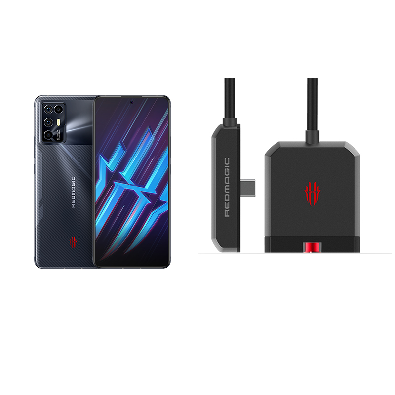 努比亚 nubia  腾讯红魔6r游戏手机  6gb 128gb 幻影黑 电竞5g手机