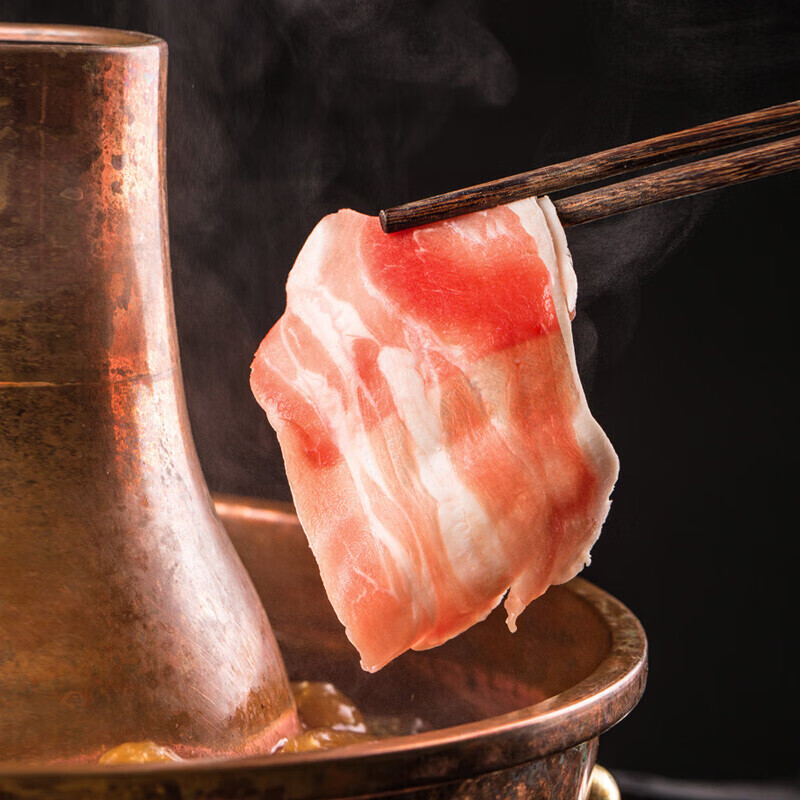 诺西贝源头直发 烧烤羔羊小切羊肉散养生鲜羊排烧烤羔羊 羊肉卷500g*3袋