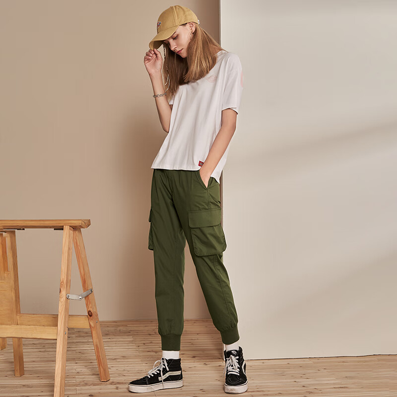 dickies ���п� ��ڴ����ƽſ����ܿ� Ůʿ���п㳤��Ů9499 ����ɫ 27