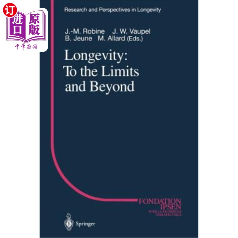 海外直订医药图书longevity: to the limits and beyond 寿命:极限与