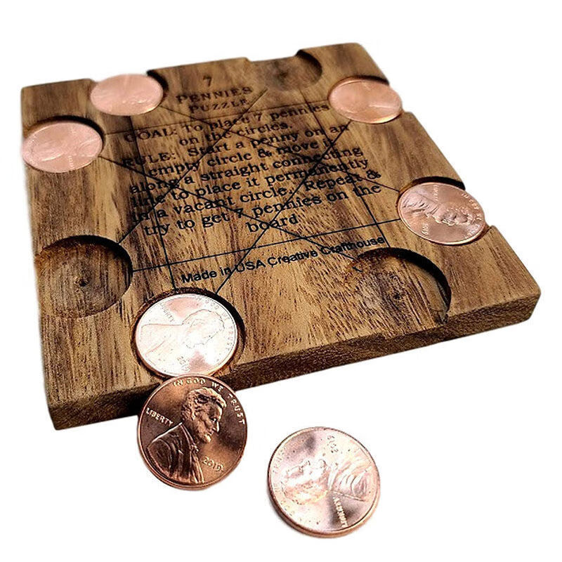 好沐音(haomuyin)gm的秘密基地 便士三兄弟硬币pennies packer puzzle