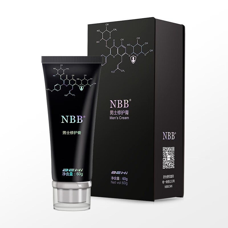 nbb男士修复膏海绵勃士赋活冰晶马鹿延时膏经加勃护干 60ml支装