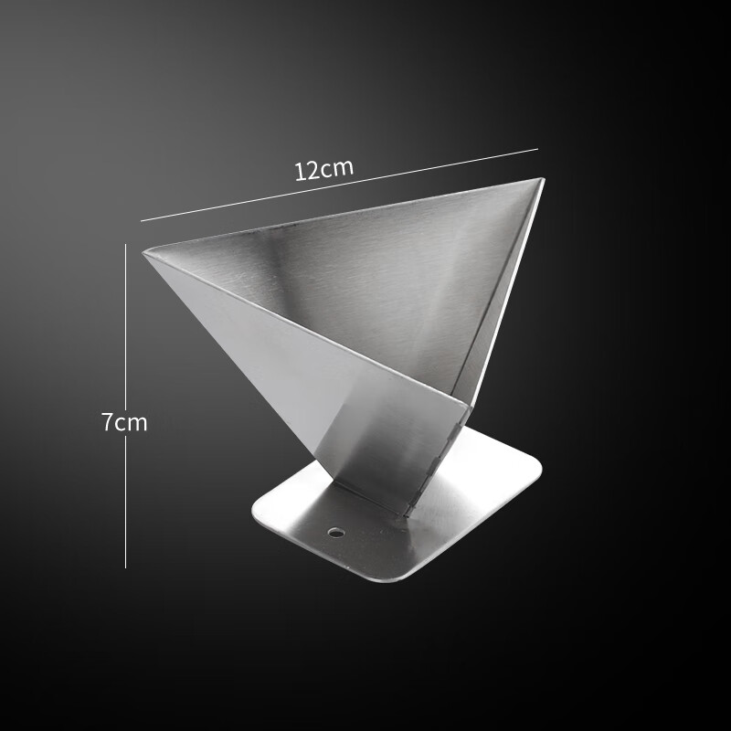 德勒（DELE）包粽子神器專用模具不銹鋼端午粽子機工具家用手工快速包粽子模型 加厚一體304食品級不銹鋼-三角形