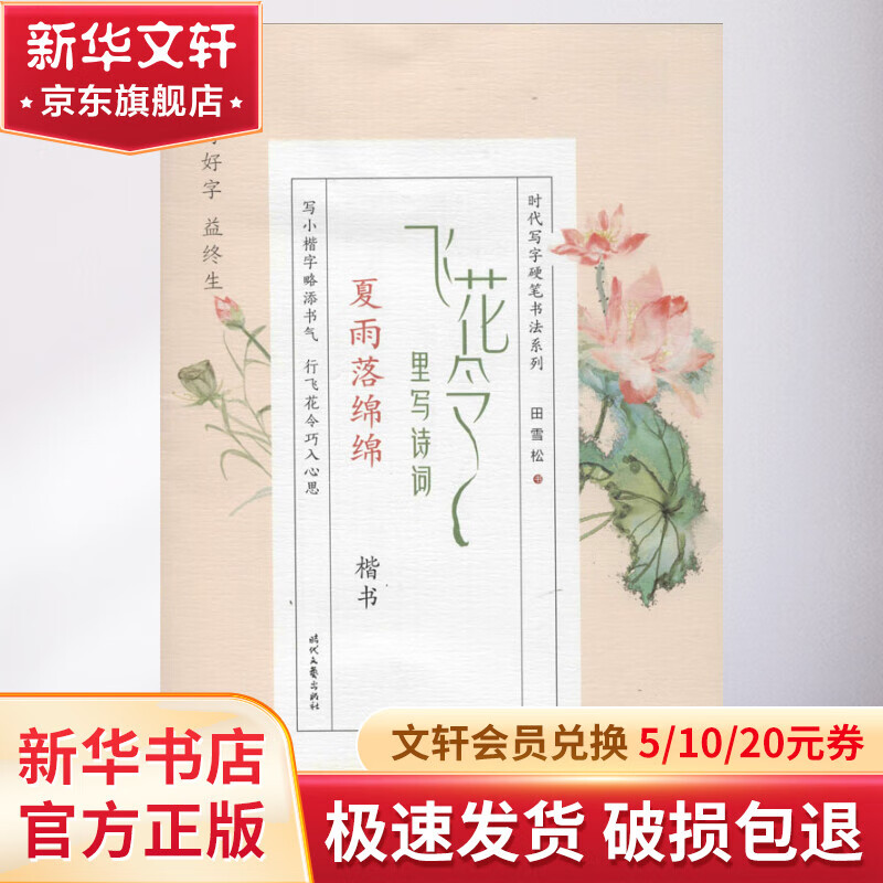 飞花令里写诗词 夏雨落绵绵 楷书