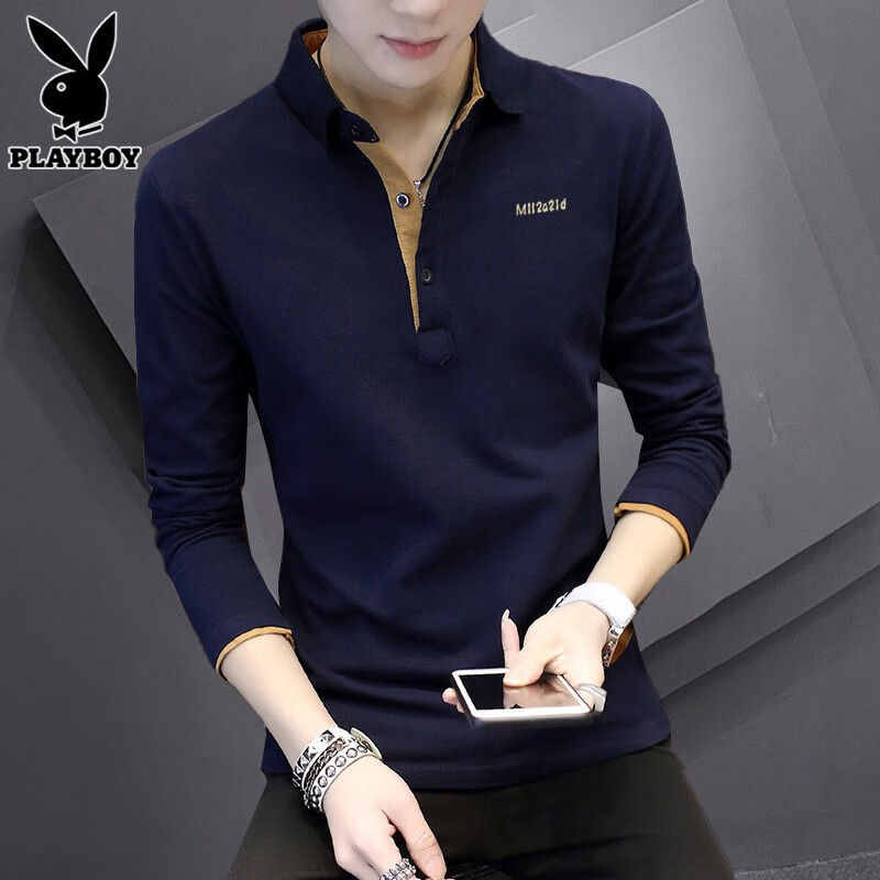 ���ڲ������������ӳ���t���д��＾�����ʿ��������POLO�����T���������·���װ ����ɫ L