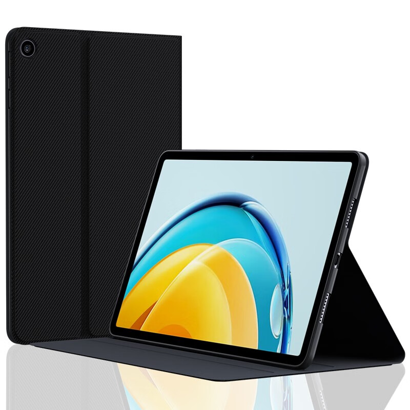 优亦珩 适用华为MatePad SE平板保护套电脑10.4英寸硅胶壳代支架2023款外套外壳皮套防摔 【黑色保护套】无礼品 华为MatePad SE(10.4英寸)