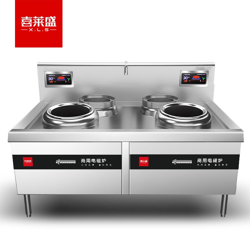 电磁炉电磁灶 学校饭堂食堂大功率电灶台酒店工地厨房电灶台xls-xcl15