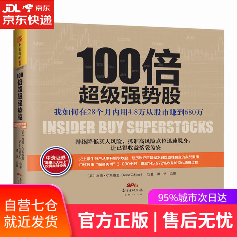 【新华书店】股市进阶 100倍超级强势股+财务自由笔记（套装2册）