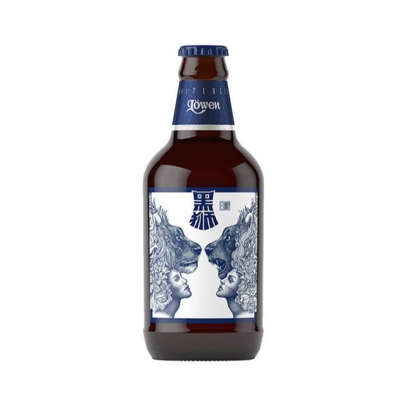 黑狮啤酒 雪花啤酒 330ml*瓶 12瓶 高端定制黑狮白啤 11.