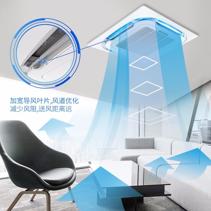 奥克斯中央空调 5匹 变频新能效吸顶空调怎么样？看完体验测评再选，不踩坑-图片1