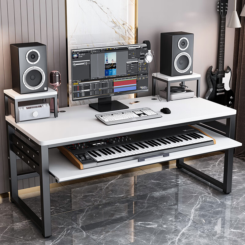 月康曼编曲工作台midi键盘桌电子琴桌架电钢琴编曲台音乐工作制作琴桌子 其他颜色下单备注颜色可以搭配 京东折扣/优惠券