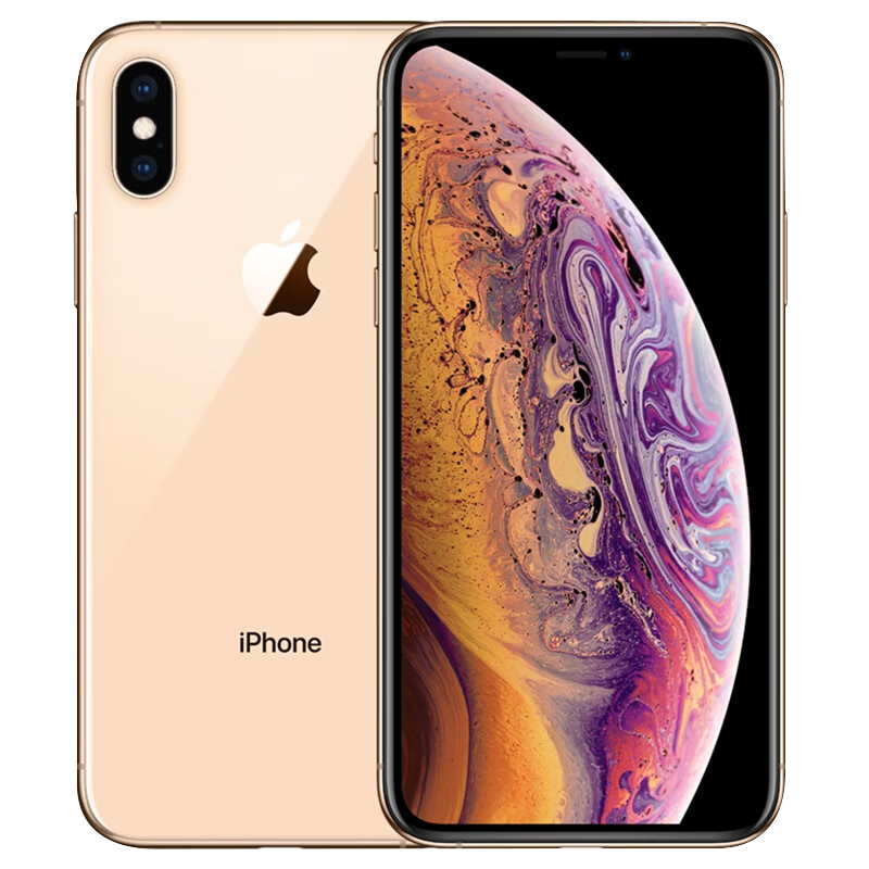 Apple iPhone XS MAX 苹果xs xs max 4G国行全网通双卡双待 二手苹果手机 【苹果xsmax双卡】金色 95新严选靓机256G【品牌电池100%+快充】