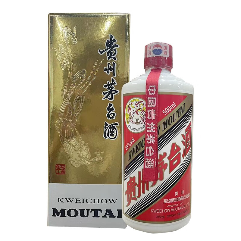 2003年贵州飞天茅台酒1瓶33度500ml酱香陈酒老酒