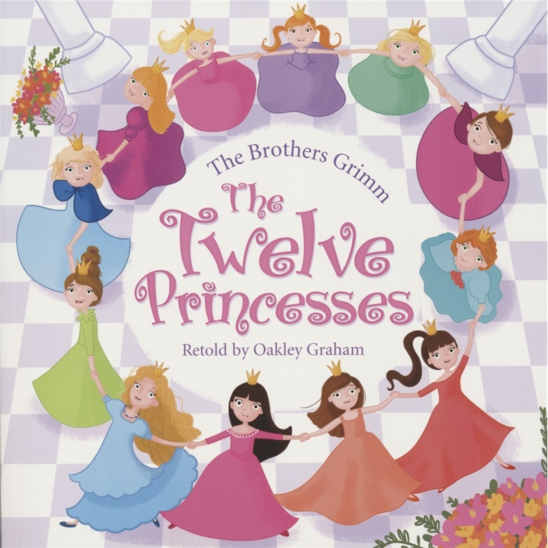 the twelve princesses 格林童话 12个跳舞的公主 儿童睡前读物 英文