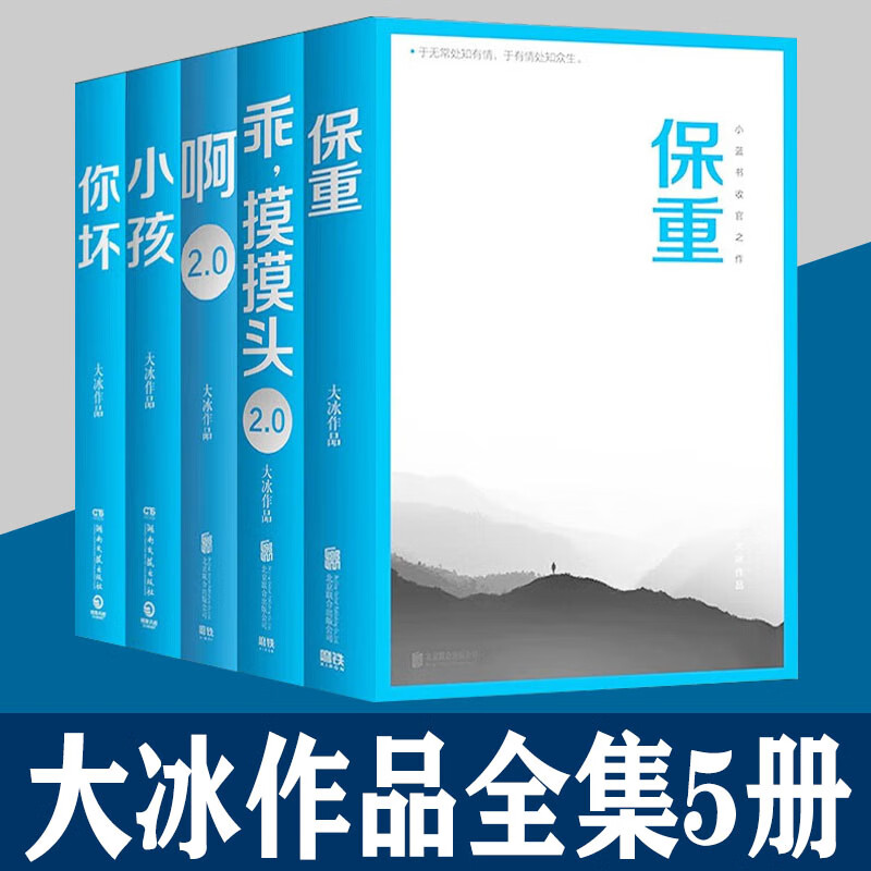 0 小孩 你坏 乖摸摸头  大冰新书小蓝书系列小说大冰的书