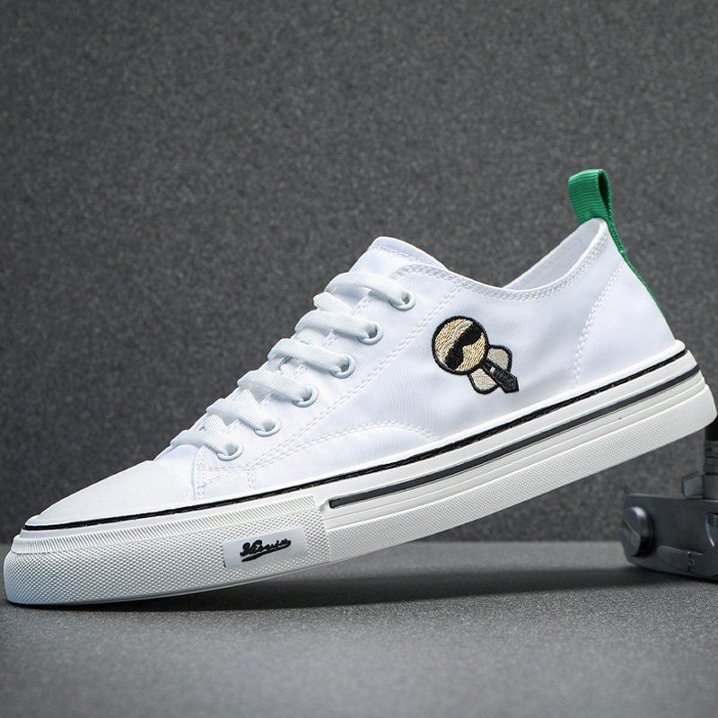 帕达索(pardasaul)潮牌帆布鞋男2022夏季新款冰丝布舒适透气轻便一脚