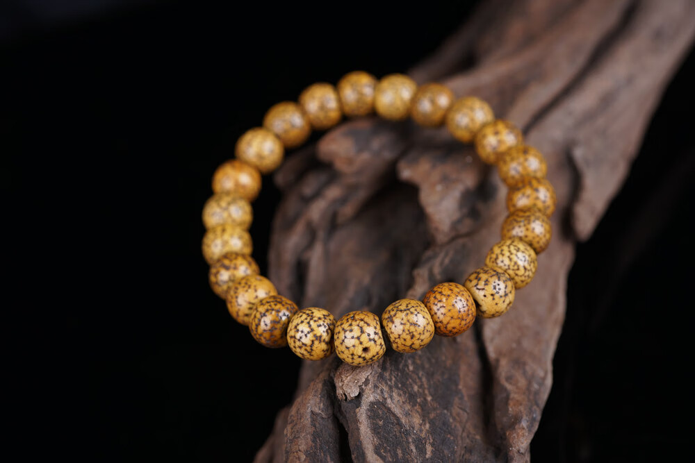 snqp藏传老星月 包老开片包浆老星月菩提藏式老珠子sn8625 款式1