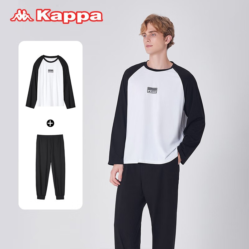 KAPPA������ʿ˯�����޳�����װʱ��ƴ����ͷ�����������Ҿӷ��� �ڰ� 3XL ����(180-200��)