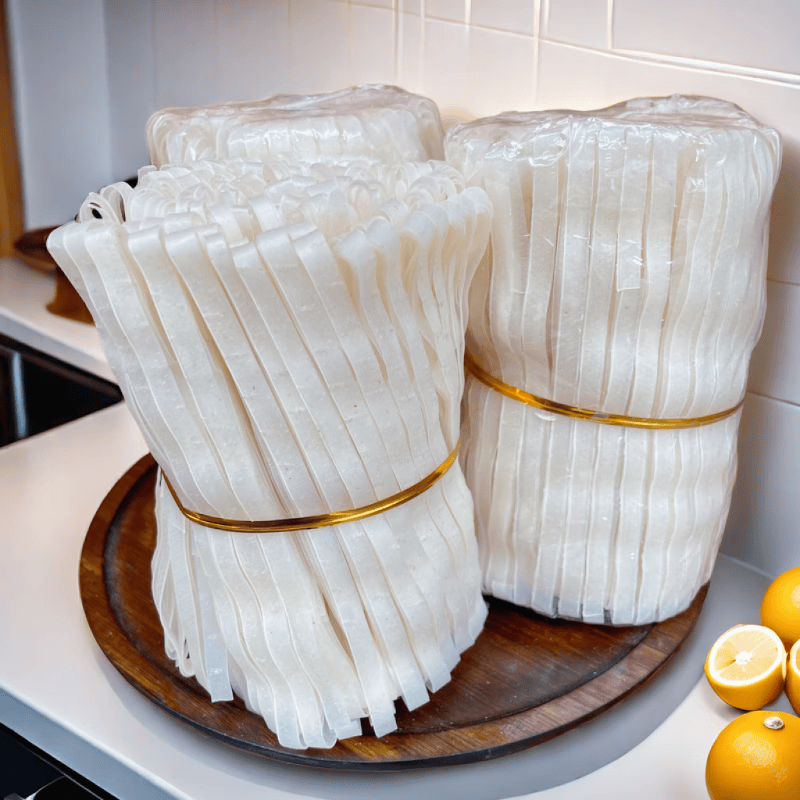 店专用粉散装新鲜袋装凉拌桂林河粉半干老友粉 凉水轻松泡开(1捆河粉