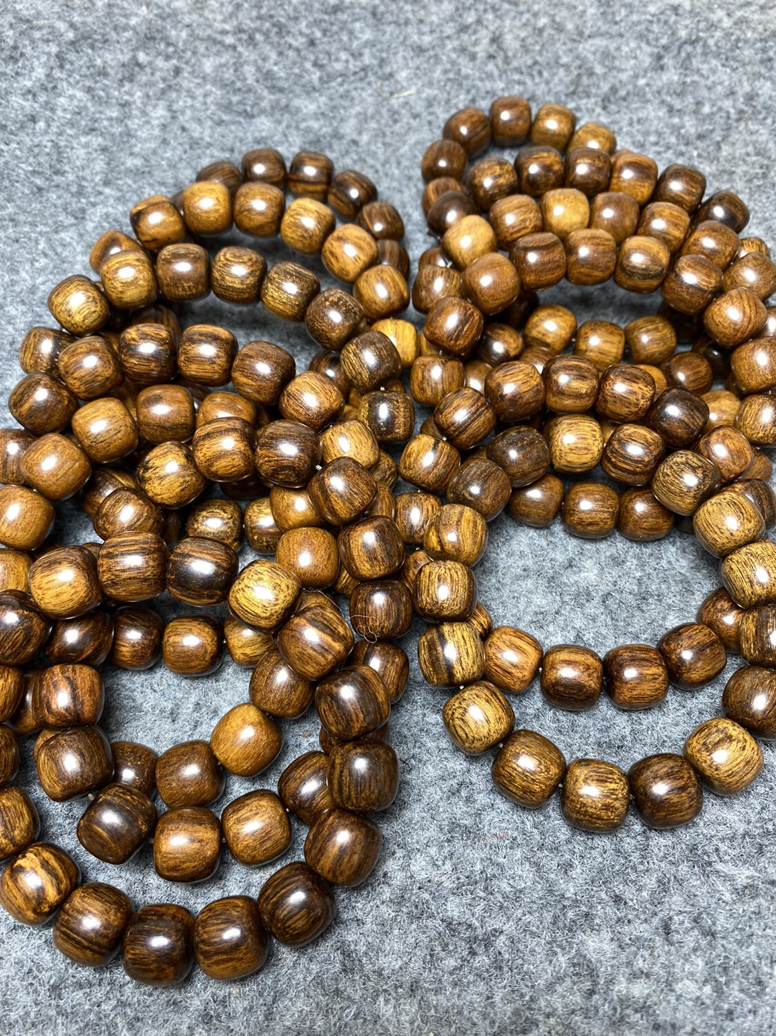 珠佩丽贡木手串巴布亚贡木手串1213老型文玩盘玩手链正宗沉香玉化老料