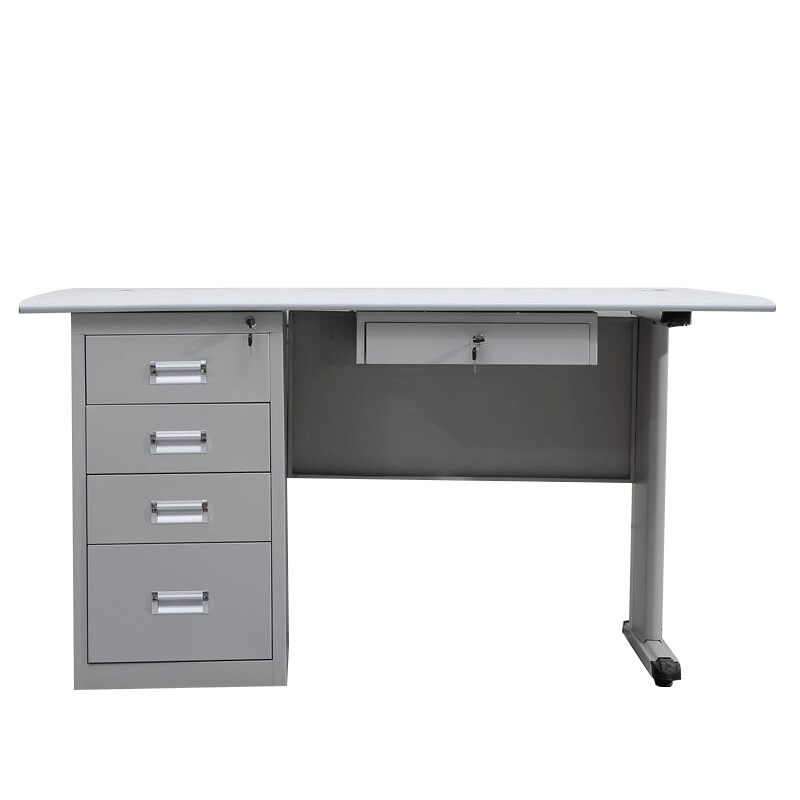 驰界 1.4米四斗加中抽办公桌