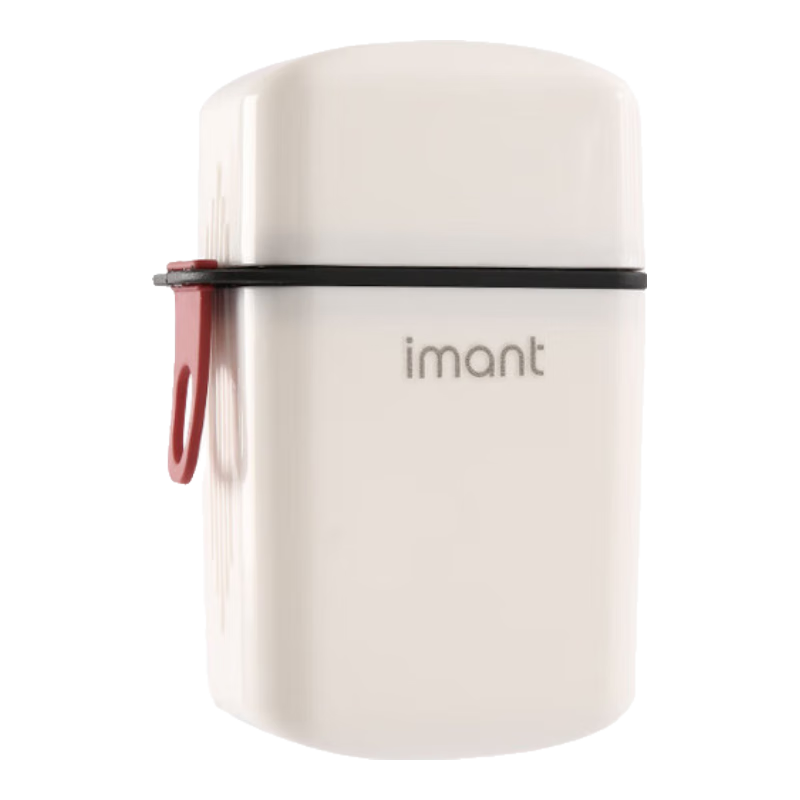 JAJALIN旅行香皂盒外出差旅游带盖小盒子便携迷你双层沥水香皂收纳盒白色