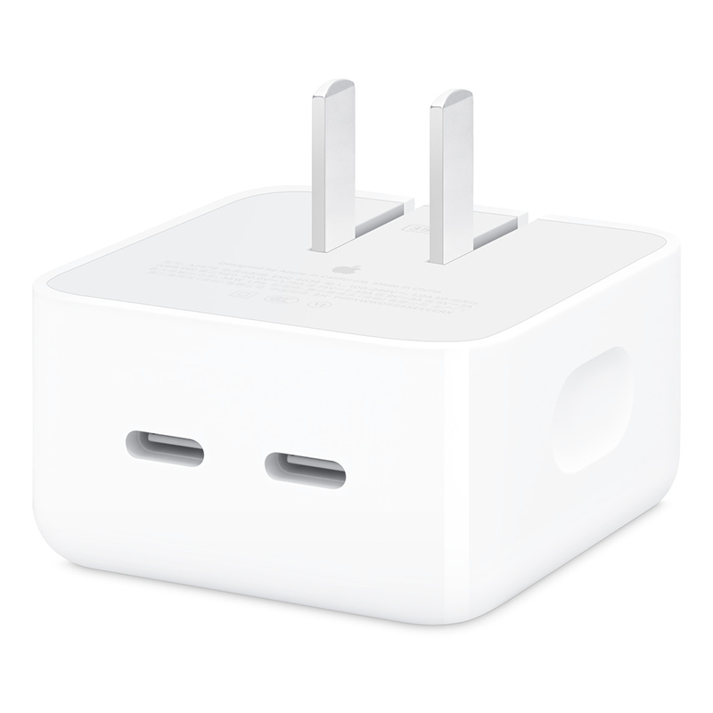 Apple 苹果 35W 双USB-C 端口小型电源适配器