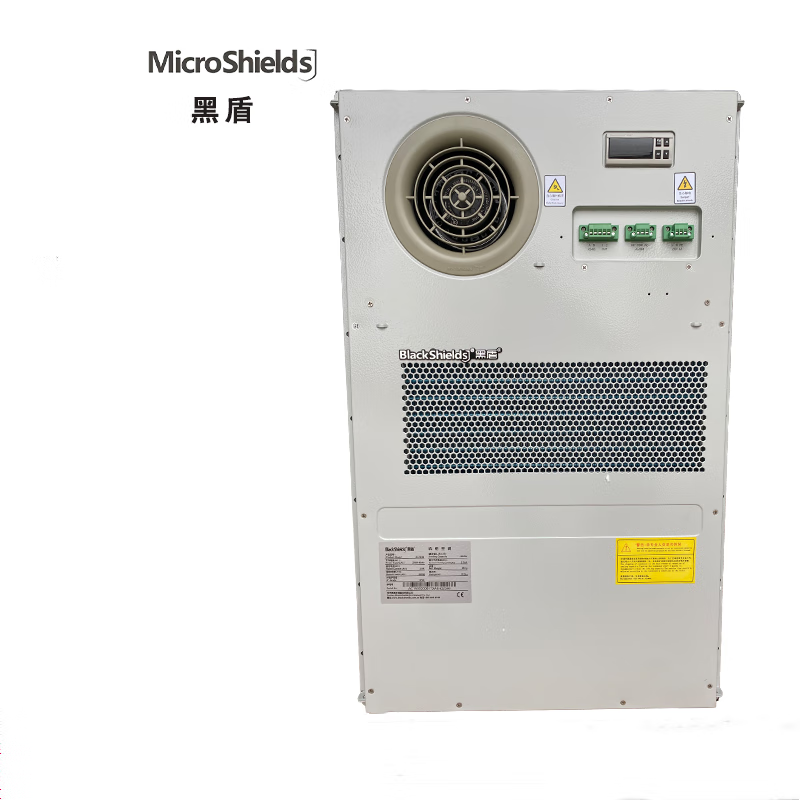 黑盾机柜空调ac1500/2000w室外通信5g户外一体化恒温制冷etc高速隧道