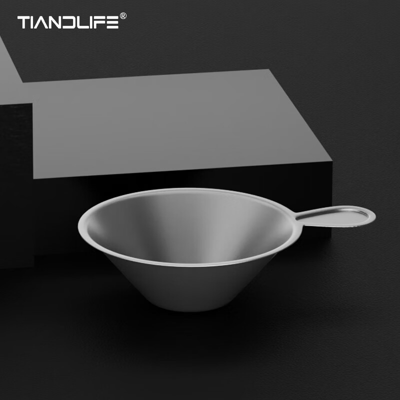 太安来（TIANDLIFE）纯钛茶漏过滤网 茶水分离公道杯泡茶滤茶具配件 CCG086