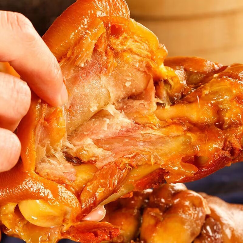 白荡里酱卤猪蹄 五香猪蹄卤味熟食开袋即食 酱卤猪蹄500g*2袋