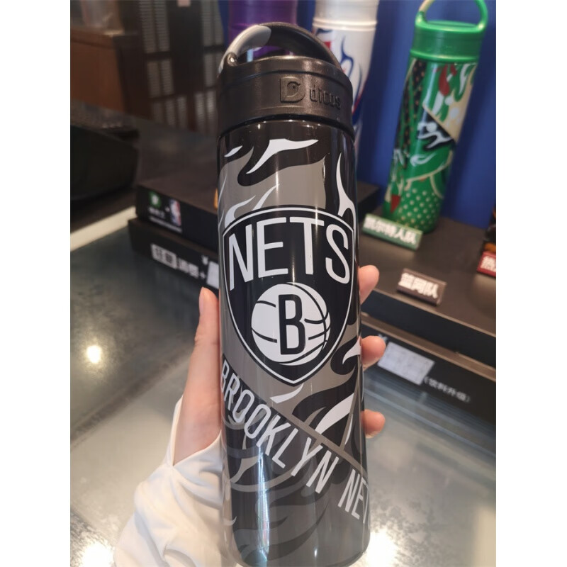 zkhenba杯子 咖啡杯2021德克士联名勇士湖人同款水杯炫酷运动专用德意