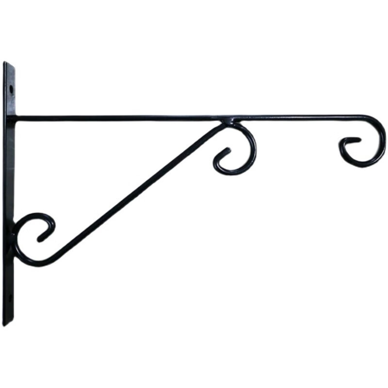 天颛灯笼支架挂钩 挂灯笼支架铁艺花架阳台挂架户外吊花架壁挂吊篮吊