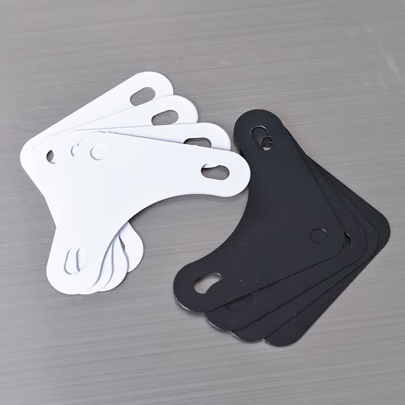 桓鑫角钢货架材料三角配件螺丝脚垫支架家用置物架带孔三角铁架子